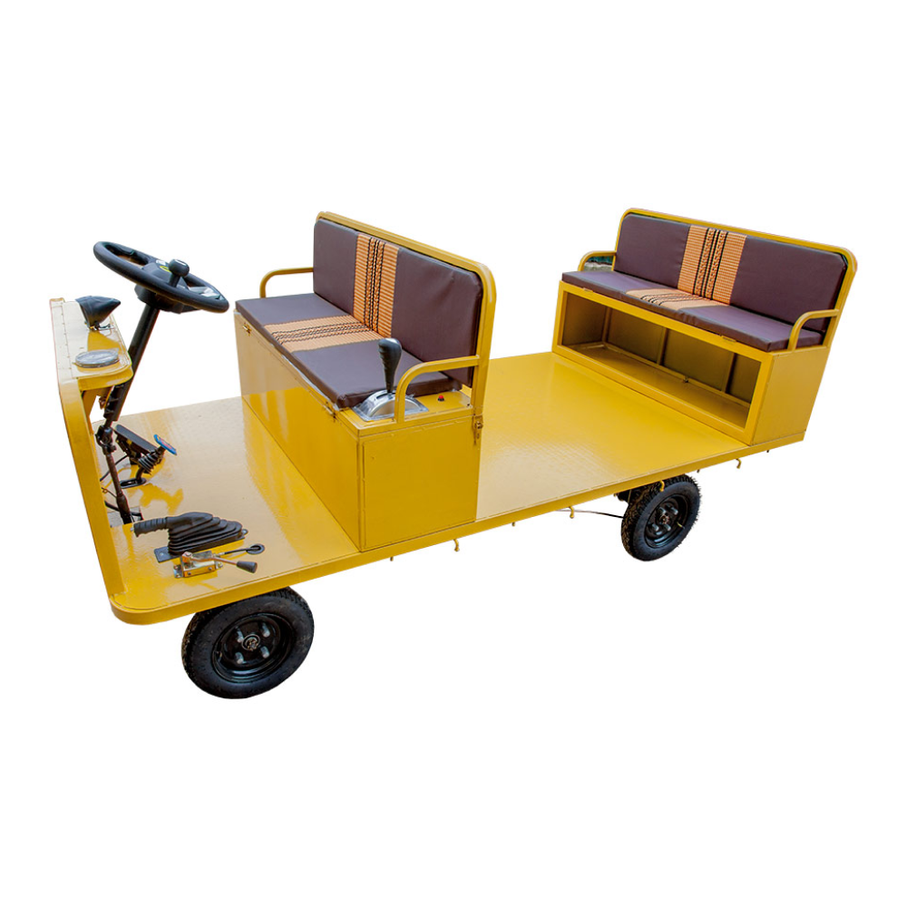 Платформенная тележка электрическая RuTrike ПОСТ ПАССАЖИР 3