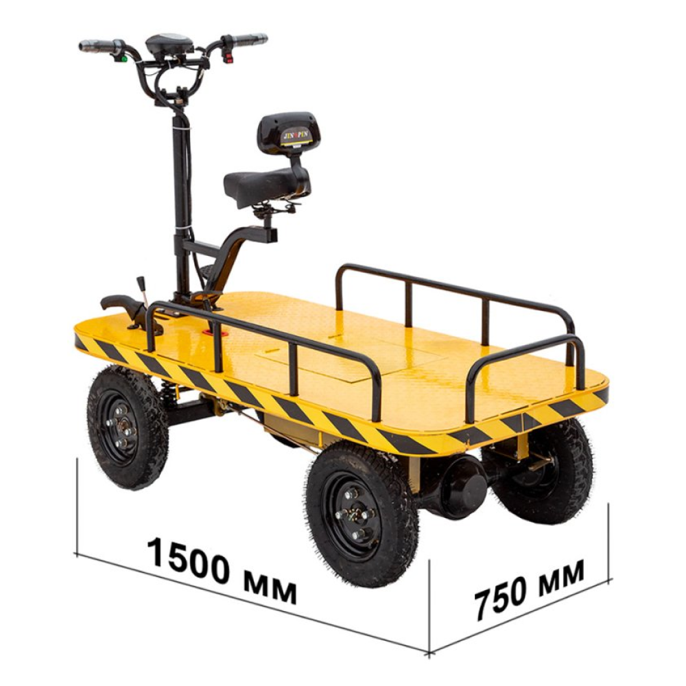 Платформенная тележка электрическая RuTrike СКЛАД 1500 NEW 3