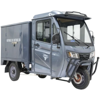 Грузовой электротрицикл Rutrike КАРГО Кабина Дуал NEXT обогрев 72V 2000W