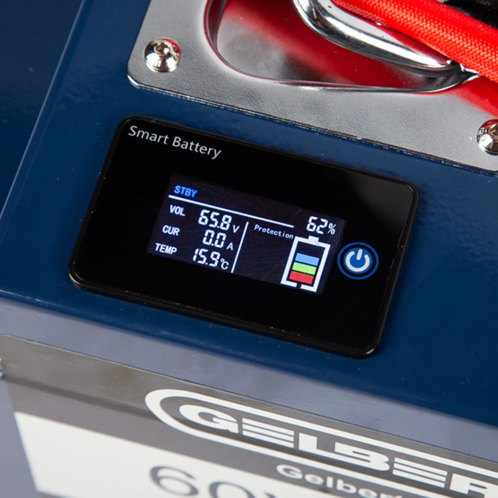Аккумуляторная батарея литиевая Gelbert LiFePO4 (60V/52Ah/80A) BT/Display 3